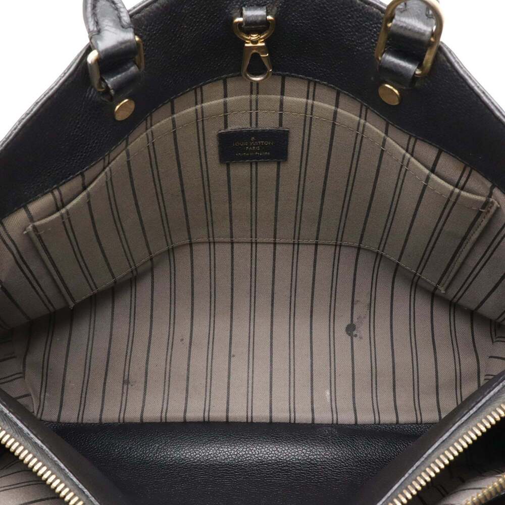 LOUIS VUITTON Monogram Empreinte Montaigne GM Handbag, Tote Bag, Shoulder Noi... - Picture 9 of 10